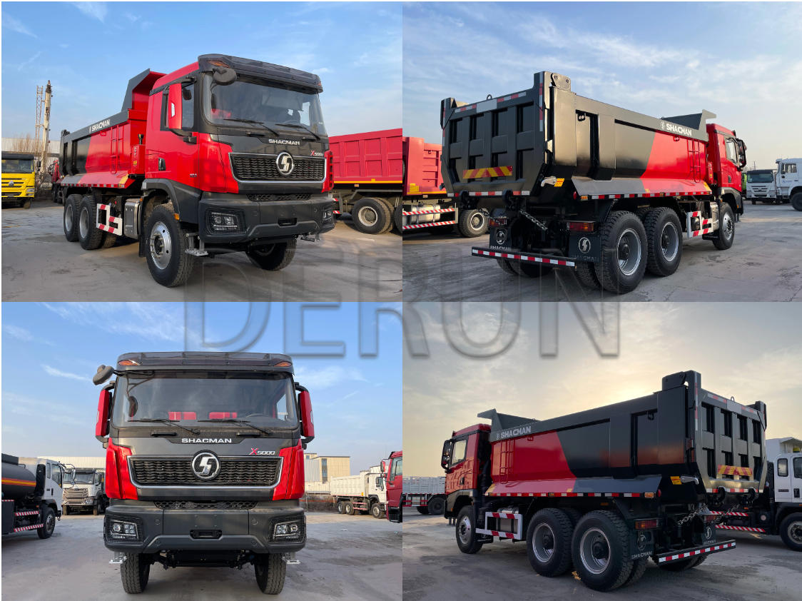 SHACMAN X5000 6x4 kallurauto eksport Peruusse