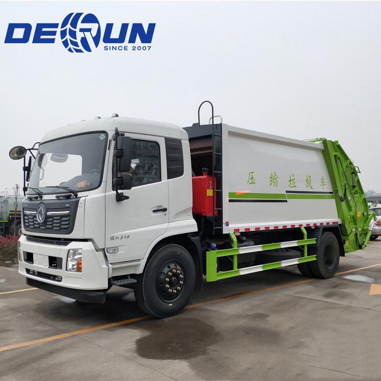 Dongfeng 4x2 kuuerattaline prügikompressorauto