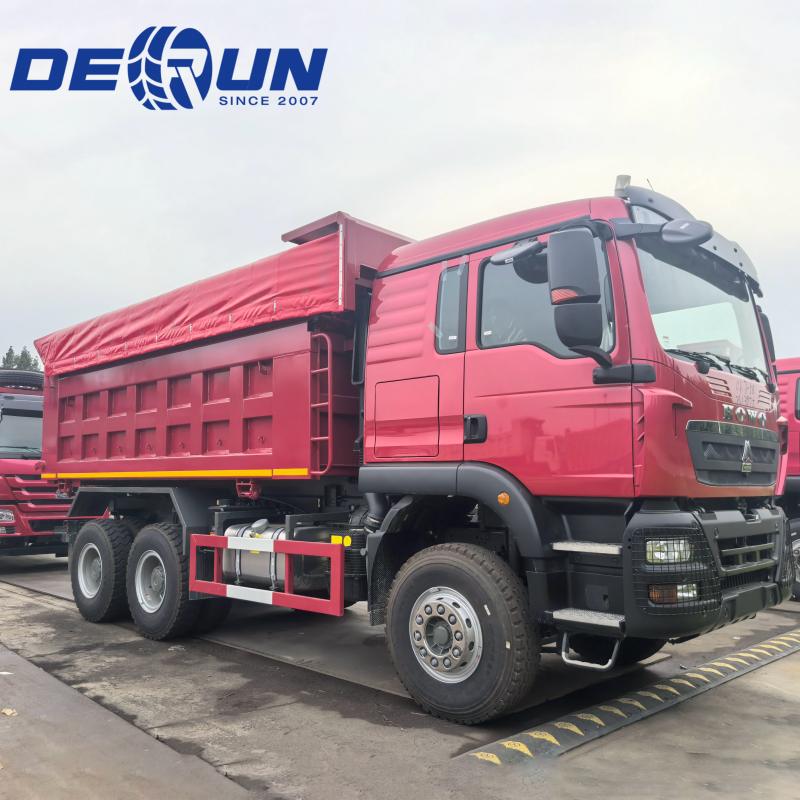 Sinotruk Howo TX 6x4 336HP kallur Etioopia ja Djibouti jaoks